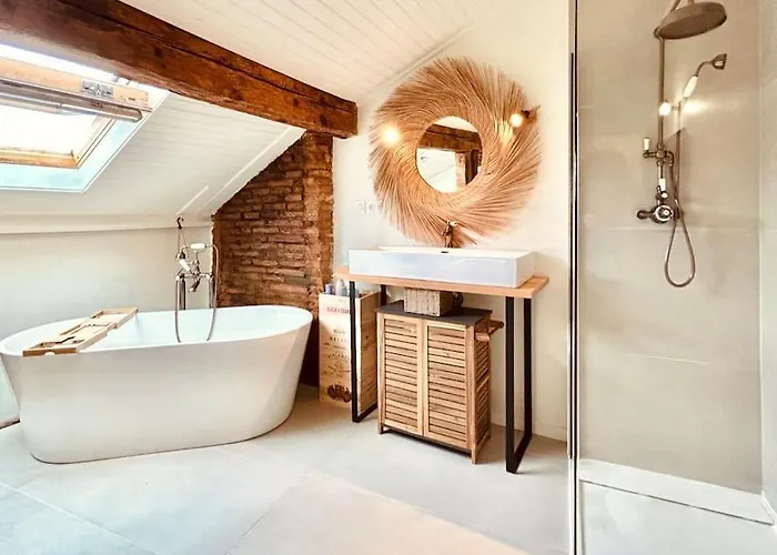 Les Puits Clos : Magnifique T2 Sous Les Toits アパート *